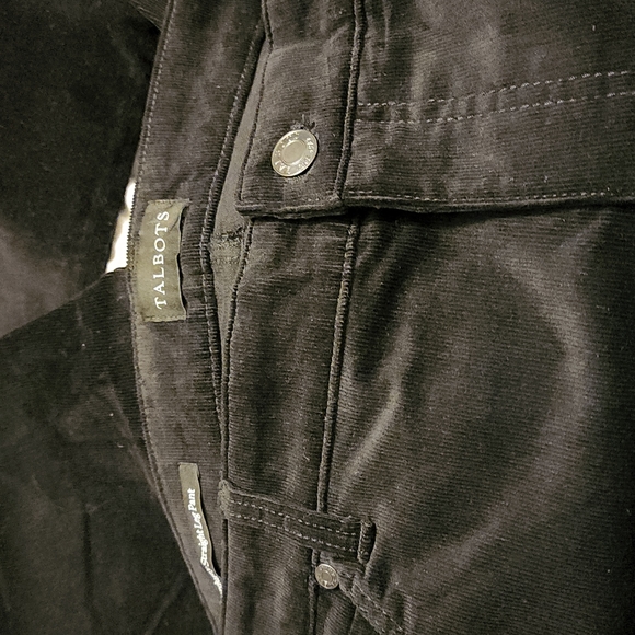 STRETCH CORDUROY STRAIGHT LEG PANTS/ B2 - Picture 2 of 4